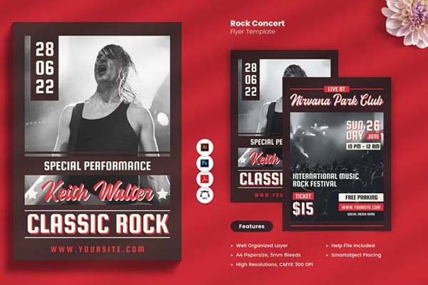 Sample Concert Flyer Templates – Free & Premium PSD, Ai, Word, Doc, InDesign, Vector, EPS, PNG, PDF, Formats Download